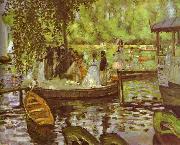 Pierre-Auguste Renoir La Grenouillere, oil painting reproduction